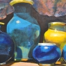 Maria Gooskens Marokkaanse potten acryl